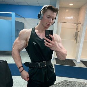 Jed North Microfiber Stringer (Black)  (XL)